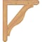 Ekena Millwork Funston Craftsman Smooth Bracket w/ Offset Brace, Western Red Cedar, 5 1/2"W x 28"D x 32"H BKT0604X28X32FST04SWR - alternate 2